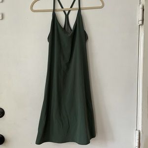 Green Outdoor Voices Exercise Dress